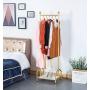 Y.H.Valuable Coat Racks Nordic Wrought Iron Coat Rack Floor Rack Bedroom Living Room Clothes Rack Simple Gold Floor Hanger Entryway Furniture