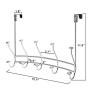 Mebbay 2 Pack Over The Door Hook Rack, Stainless Steel Heavy Duty Organizer Hooks, Over Door Hanger for Clothes, Coats, Towels, Hats or Handbags - 5 Dual Hooks Mebbay 2 Pack Over The Door Hook Rack, Stainless Steel Heavy Duty Organizer Hooks, Over Door Hanger for Clothes, Coats, Towels, Hats or Handbags - 5 Dual Hooks