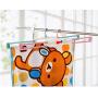 5pcs Random Color Space Saving Coat Clothes Hangers Non Slip Slim-Line Soft Extension Clothing Hotel, Home, etc. Hangers