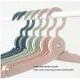10pcs Random Color Clothes Hanger, Plastic Clothes Dress Coat Hangers Closet Coat Storage Organizer Dry Rack 10pcs Random Color Clothes Hanger, Plastic Clothes Dress Coat Hangers Closet Coat Storage Organizer Dry Rack
