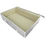 HANGERWORLD Large White Polka Dot Wedding Dress Bridal Gown Garment Storage Boxes and Travel Carry Case