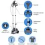 PurSteam Full Size Garment Fabric Steamer Professional Heavy Duty Industry Leading 2.5 Liter (85 fl.oz.) Water Tank Producing Over 60min of Continuous Steam with 4 Level Steam Adjustment PurSteam Full Size Garment Fabric Steamer Professional Heavy Duty Industry Leading 2.5 Liter (85 fl.oz.) Water Tank Producing Over 60min of Continuous Steam with 4 Level Steam Adjustment