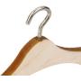 MonkeyJack 1/3 Dolls Wood Garment Rack + 10 Pieces Metal Hook Hangers Coat Dress Clothes Organizer for BJD SD Doll
