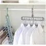 10pcs Random Color 9-Hole Super Saving Space Rotating Multifunction Magic Hanger Plastic Towel Display Hanger Closet Racks Hangers for Clothes 10pcs Random Color 9-Hole Super Saving Space Rotating Multifunction Magic Hanger Plastic Towel Display Hanger Closet Racks Hangers for Clothes