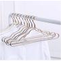 10pcs Random Color Thicker Space Aluminum Hangers Home Seamless Hanger Anti-Slip Drying Racks Luxurious Golden Windproof Dress Clothes Hanger