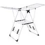 Laundry clothes storage drying rack portable folding dryer hanger heavy duty portable & multi-functional clothes rack