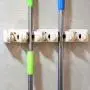 Kitchen Organizer Wall Shelf Mounted Hanger 5 Position Kitchen Storage Mop Brush Broom Organizer Holder Tool Kitchen Organizer Wall Shelf Mounted Hanger 5 Position Kitchen Storage Mop Brush Broom Organizer Holder Tool