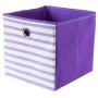 wing Foldable Fabric Storage Cube Storage Boxes Sundries Storage Bin Collapsible Cloth Organizer Baskets,27X27X28Cm-13