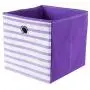 wing Foldable Fabric Storage Cube Storage Boxes Sundries Storage Bin Collapsible Cloth Organizer Baskets,27X27X28Cm-13