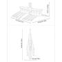 HJYPYJ Magic Clothes Hangers, Slip PP Space Saving Hanger Organiser, 360?? Rotation Folding Hanger, White / 8 Pcs
