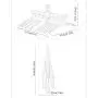 HJYPYJ Magic Clothes Hangers, Slip PP Space Saving Hanger Organiser, 360?? Rotation Folding Hanger, White / 8 Pcs