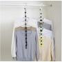 5pcs Random Color Portable Bathrooms Cloth Hanger Rack Clothespin Clothes Hangers Socks Saving Space Hanger Cabide Underwear Sock Cleaning Aids