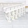 PeiQiH 24 Cilps Drying Rack Clothes Hangers, Foldable Laundry Clip & Drip Plastic Hangers 360° Swivel Hook Space Saving for Underwear Gloves Socks-white-24 Cilps 65x19cm PeiQiH 24 Cilps Drying Rack Clothes Hangers, Foldable Laundry Clip & Drip Plastic Hangers 360° Swivel Hook Space Saving for Underwear Gloves Socks-white-24 Cilps 65x19cm
