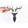 Vintage Deer Head Antlers Wall Hook (Max:10kg) for Hanging Hat Scarf Bag Key Clothes Bathroom Kitchen Towel Holder Hanger Rack Wall Wedding Gift (Gray) Vintage Deer Head Antlers Wall Hook (Max:10kg) for Hanging Hat Scarf Bag Key Clothes Bathroom Kitchen Towel Holder Hanger Rack Wall Wedding Gift (Gray)