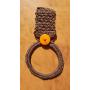 Kitchen towel holder/Hand towel holder/Hanging towel holder/Crochet towel holder/Kitchen towl hanger/Towel ring