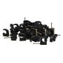 Everflow HC012 Half Clamp J-Hook with Nail For Pex Tubing Pipe Support (50 Pack), 1/2", Black Everflow HC012 Half Clamp J-Hook with Nail For Pex Tubing Pipe Support (50 Pack), 1/2", Black
