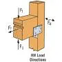 20 Pack Simpson Strong Tie HH4 4x Header Hanger 20 Pack Simpson Strong Tie HH4 4x Header Hanger
