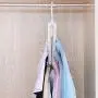 Royall 8 in 1 Magic Clothes Hanger Multi-Layer Foldable Plastic Hangers Folding Hangers Space Saving Hangers