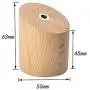INHDBOX Wall Mounted Wooden Coat Hook Hat Hanger, 【5 Pcs】 Vintage Minimalist Organizer Craft Hat Rack Hooks INHDBOX Wall Mounted Wooden Coat Hook Hat Hanger, 【5 Pcs】 Vintage Minimalist Organizer Craft Hat Rack Hooks