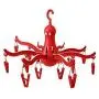 Ikea 801.896.63 Pressa Hanging Dryer with 16 Clothes Clips, Red Ikea 801.896.63 Pressa Hanging Dryer with 16 Clothes Clips, Red