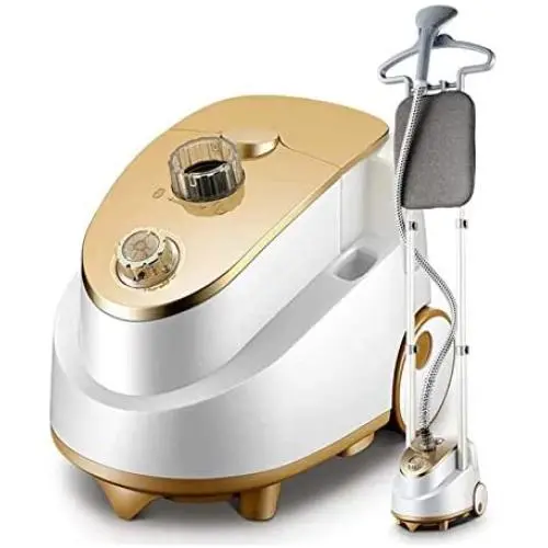 Furniture Clothes Steamer,1800W Upright Garment Steamer for Home,Professional Hanging Ironing Machine,Double Rod Design with 9 Steam Levels,Quickly Remove Wrinkles,2 L,65-80 min of Continuous,1800W