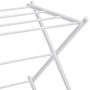 AmazonBasics Foldable Clothes Drying Laundry Rack - White