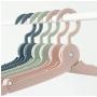 10PC Random Color Mini Travel Folding Hangers Drying Racks Home Storage Telescopic Travel Clothes Hanger Decoration