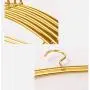 Space Aluminum Alloy Seamless Hanger Anti-Shoulder Corner Suit Jacket Dedicated Hanger Household Thickened Bold Clothes Hanger (Including 10),Pink