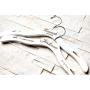 Personalized, Engraved Contour Wedding Hanger by Left Coast Original