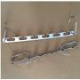 10pcs Stainless Iron Closet Hook Multifunctional Clothes Hanger Wardrobe Organizer Space Saver Drying Rack