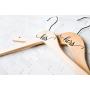 Personalized, Engraved Wedding Dress Hanger by Left Coast Original