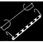 RuiLing 2pcs Multifunction Hanger Clothes Storage Rack Metal Space Saving Wardrobe Clothing Hangers RuiLing 2pcs Multifunction Hanger Clothes Storage Rack Metal Space Saving Wardrobe Clothing Hangers