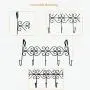 HOLADON 5 Hanger Rack- 5 Metal Hooks for Hanging Clothes, Over Door Storage Rack ? Organizer Hooks for Coats, Over Door Hanger for Clothes,Hats, Handbags, Clothes or Towels (Black) HOLADON 5 Hanger Rack- 5 Metal Hooks for Hanging Clothes, Over Door Storage Rack ? Organizer Hooks for Coats, Over Door Hanger for Clothes,Hats, Handbags, Clothes or Towels (Black)