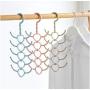 10PC Random Color Rotatable 10-Claw Clothes Hanger Windproof Clothes Hanger Handbag Bag Holder Space Saving Clothes Hanger Organizer Decoration