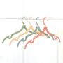 Anasu 4 Pack Travel Hangers Magic Portable Folding Clothes Hangers Plastic Coat Hanger Foldable Hanger
