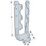 25 Pack Simpson Strong Tie LRU212Z 2 x 12 Rafter Hanger with Adjustable Slope Z-Max Finish 25 Pack Simpson Strong Tie LRU212Z 2 x 12 Rafter Hanger with Adjustable Slope Z-Max Finish