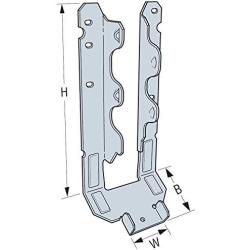 Light Rafter U Hngr 2x6