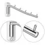 JTKDL Folding Wall Mounted Clothes Hanger Rack 304 Stainless Steel with Swing Arm Holder Clothing Hanging System No Damage Wall, Easy to Install 2 Pack JTKDL Folding Wall Mounted Clothes Hanger Rack 304 Stainless Steel with Swing Arm Holder Clothing Hanging System No Damage Wall, Easy to Install 2 Pack