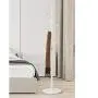 Coat Rack Hanger Vertical Single Pole Clothes Rack, Reddish Brown, Wood Color, White, Black, 39cm39cm177cm Haiming (Color : White)
