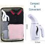 ZZYJYALG Hanging Ironing Machine Plastic Metal Transparent Water Tank Portable Handheld Large-Capacity Clothes Household Bed Sheets Temperature Cotton Cloth Ironing Travel Curtains (Black)