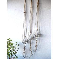 macrame plant hangers - candle holder - plant stand
