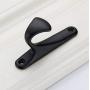 KFZ Hooks,Hat and Coat Hook,Wall Mounted Hook Hanger,Clothes Hook,Bath Towel Hook,LDS9016 Black Hardware (20)