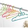 10pcs Random Color Childrens Bow Hanger Home Baby Clothes Hanger