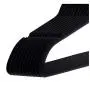 TSR Non Slip Hangers for Clothes - 50 Slim Velvet Hangers for Clothes with Metal Hooks for Men and Women Clothes ? Modern Black Color and E-Book