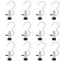 Fashion Easy 12 PCS Boot Hanger Clips,Laundry Hook Hanging Clothes Pins Stainless Steel Hanger Hold Clips for Bras, Socks, Towels, Underwear,Hats,Scarfs,Towels,Pants and Baby Clothes