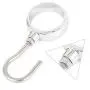 uxcell Wardrobe Bathroom Clothes Hanging Tube Rod Hooks Hangers 90mm Long 2pcs uxcell Wardrobe Bathroom Clothes Hanging Tube Rod Hooks Hangers 90mm Long 2pcs
