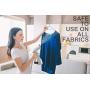 MagicPro Portable Garment Steamer for Clothes, Garments, Fabrics Removes Wrinkles for Fresh Clothing, Fast Heat and Auto Off, Handheld Travel Steamer with Detachable 300ml Water Tank