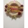 islamic wreath,Ramadan Wreath,Ramadan decoration, Eid Mubark,?Islamic wall,Ramadan gift,Islamic home decor,Islamic door hanger,Islamic art