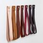 Large Leather Wall Hook, minimal wall hanging strap towel hook rack wall leather loop strap for scarf hook storage hanger towel holder leather shelf strap