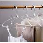 5pcs Clothes Hangers Durable Hangers for Clothes Antideformation Aluminium Alloy Closet Adult Skirt Dress Clothing Towel Storage Rack
